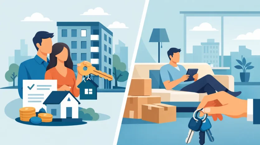 Buying an Apartment Versus Renting an Apartment